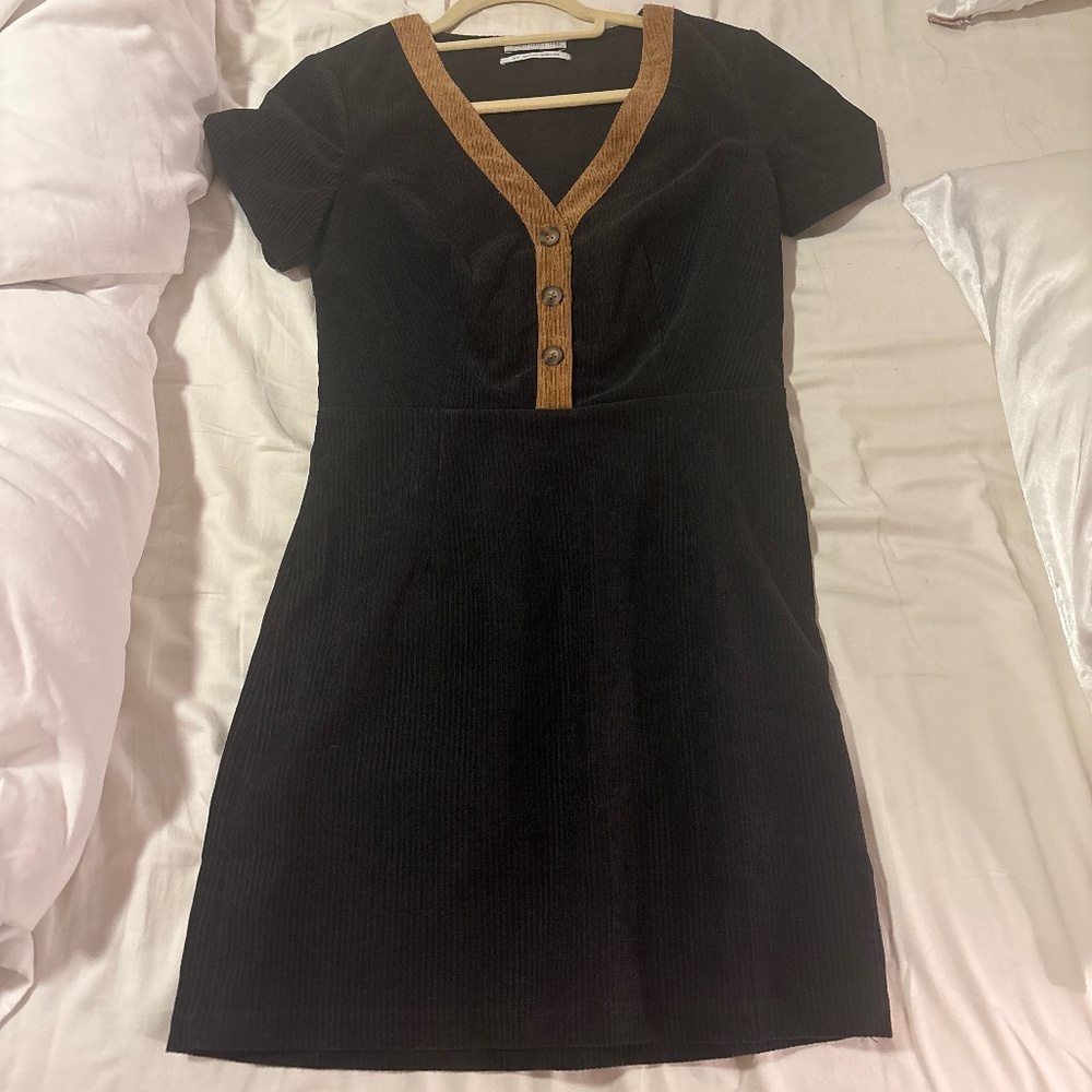 Corduroy mini dress